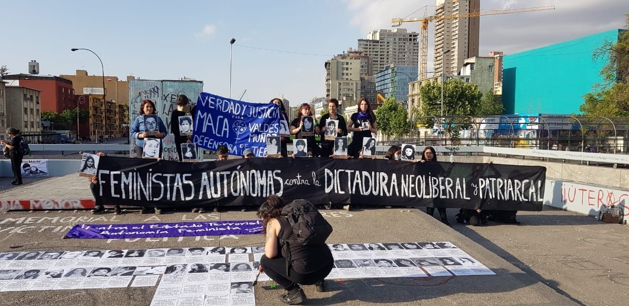 25N en Santiago de Chile. La resistencia del movimiento feminista ...
